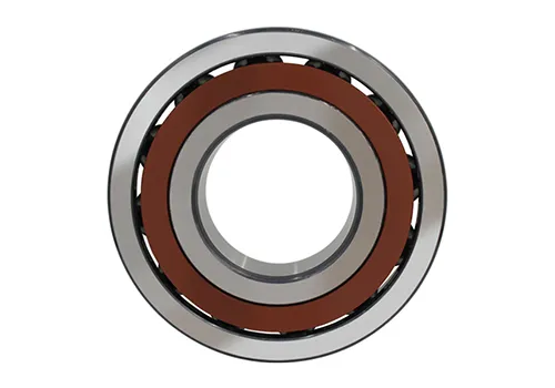 Bakelite cage for angular contact ball bearings