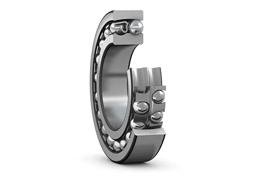 Self-aligning Ball Bearing With Steel Cage