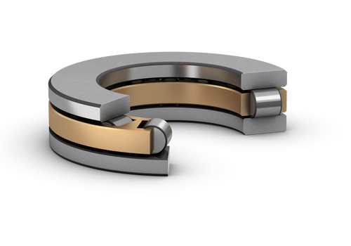 Machined Brass Cage Cylindrical Roller Thrust Bearings