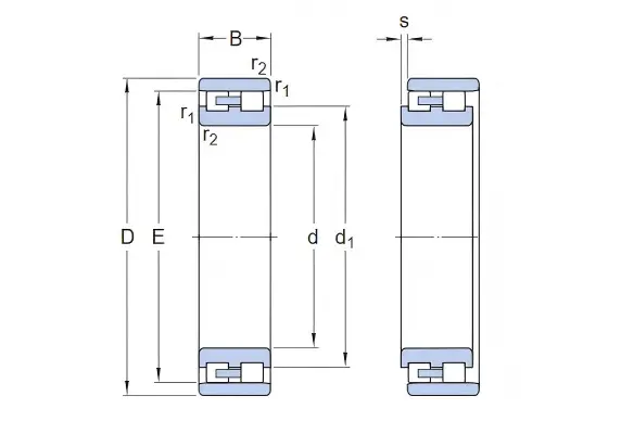 Super precision bearing drawing