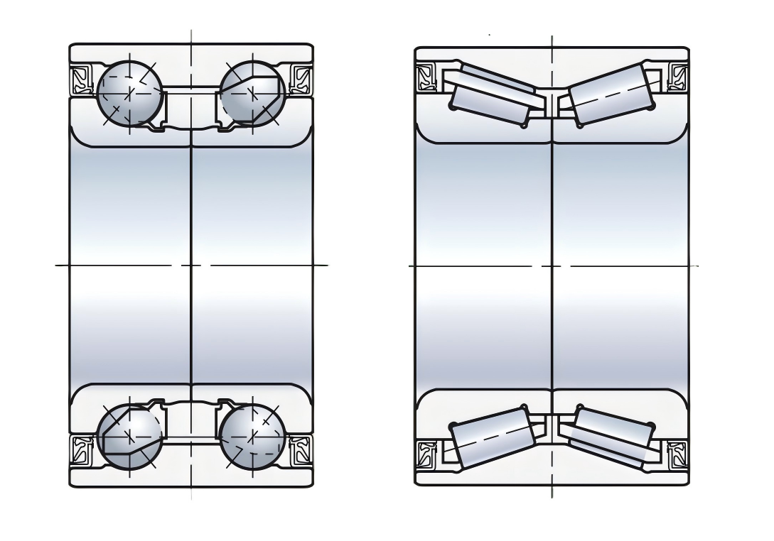 Wheel hub bearing drawing
