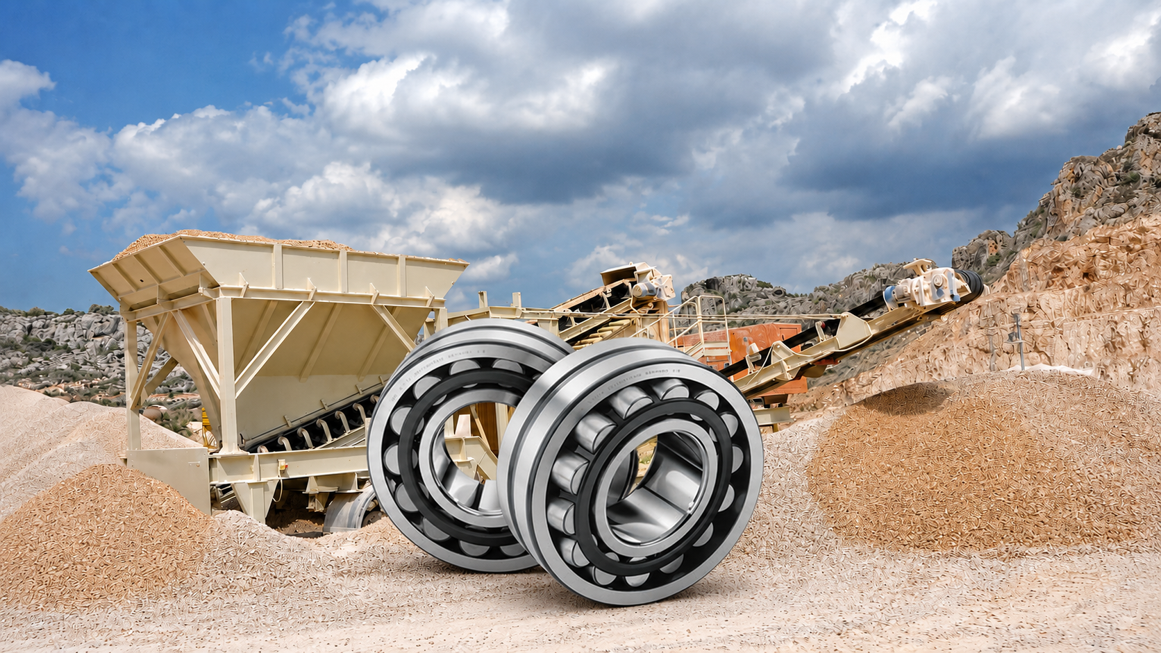 cone crusher bearings