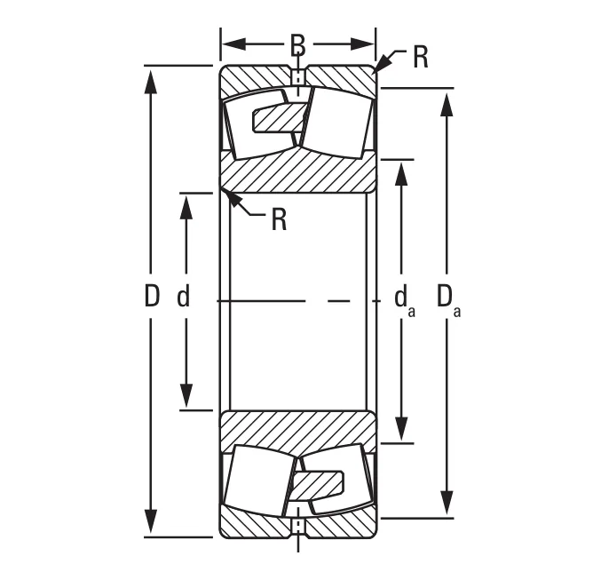 22219 EM Spherical roller bearings 22219 EM Spherical roller bearings