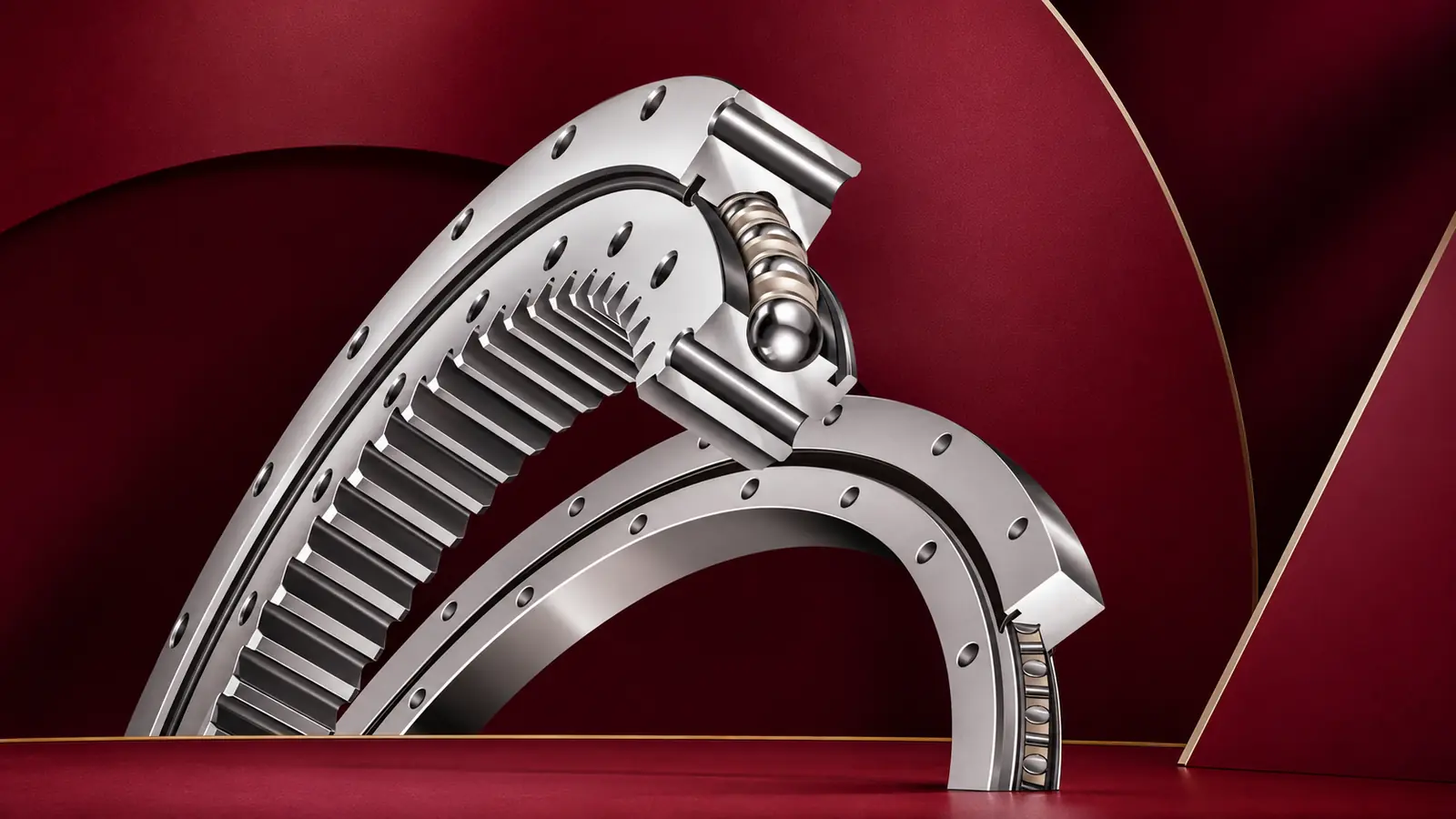 cross roller slewing bearing