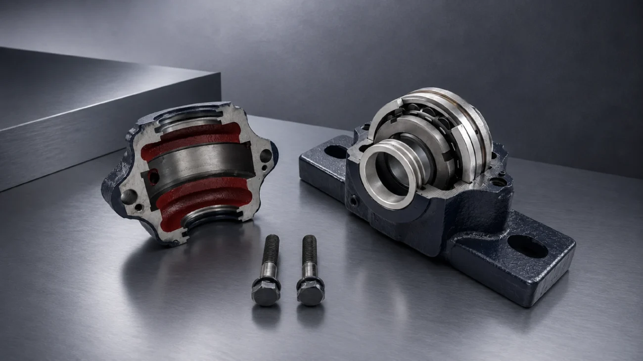 split pillow block bearings