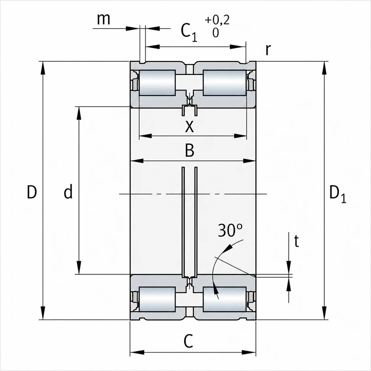 SL045010-D-PP Cylindrical Roller Bearings SL045010-D-PP Cylindrical Roller Bearings