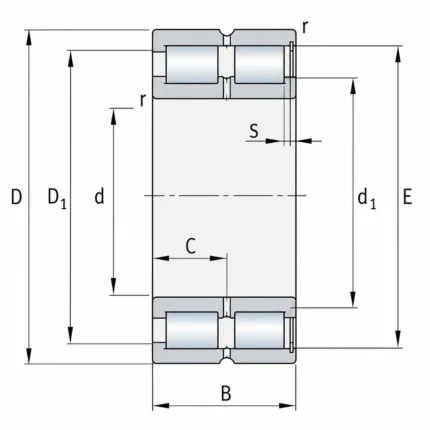 SL185034 Cylindrical Roller Bearings