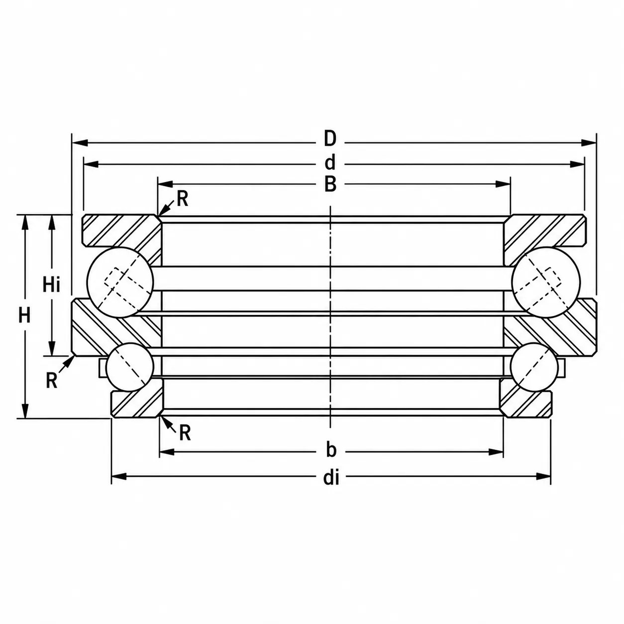 541ABD731 Angular Contact Thrust Ball Bearings 541ABD731 - Image 1