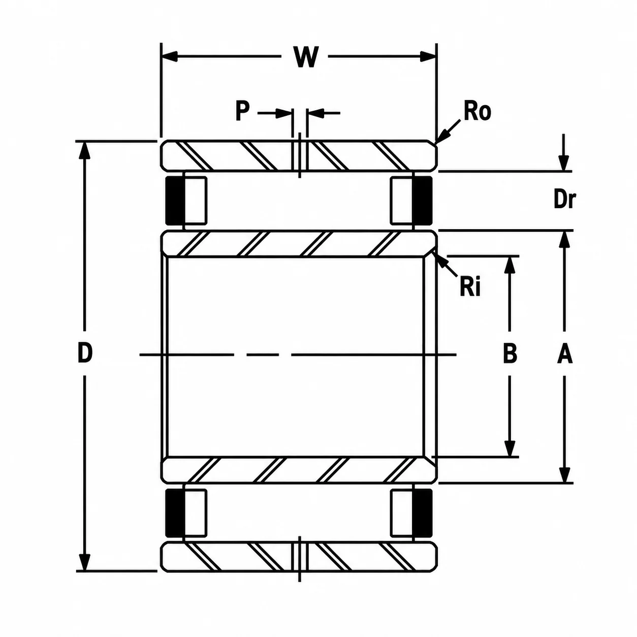 A324H Journal Roller Bearings A324H Journal Roller Bearings