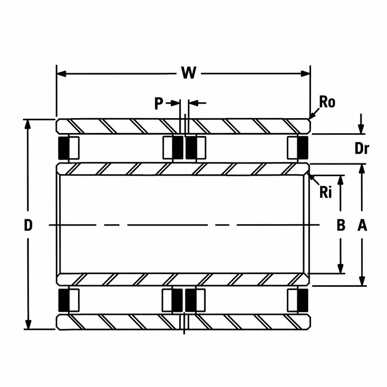 AD232H Journal Roller Bearings AD232H Journal Roller Bearings