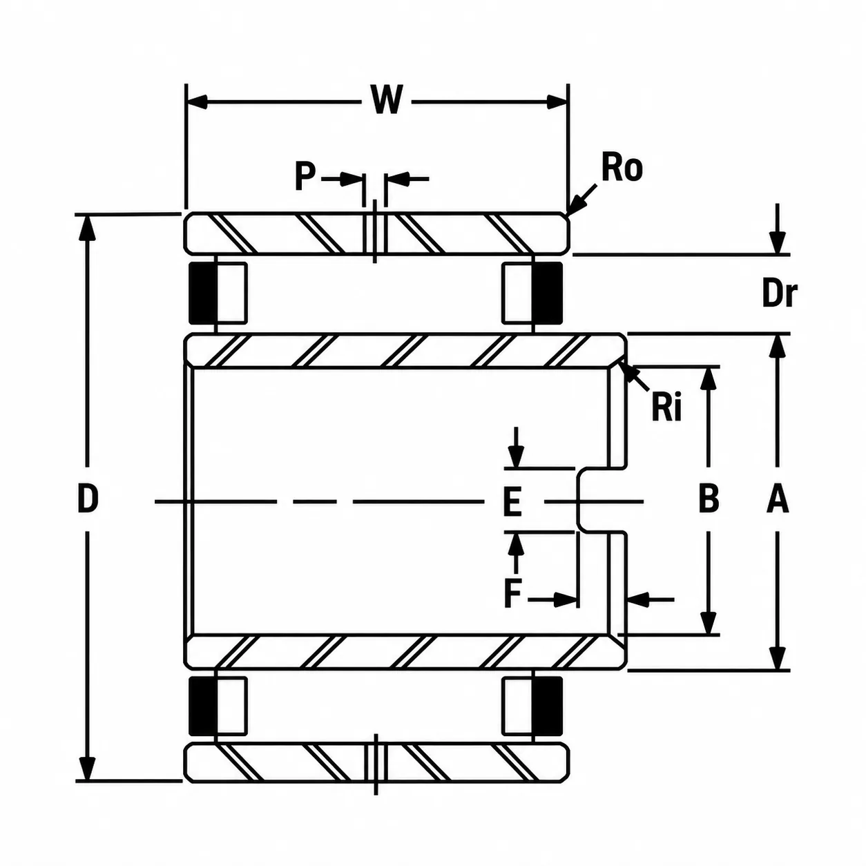 ATW220H Journal Roller Bearings ATW220H Journal Roller Bearings