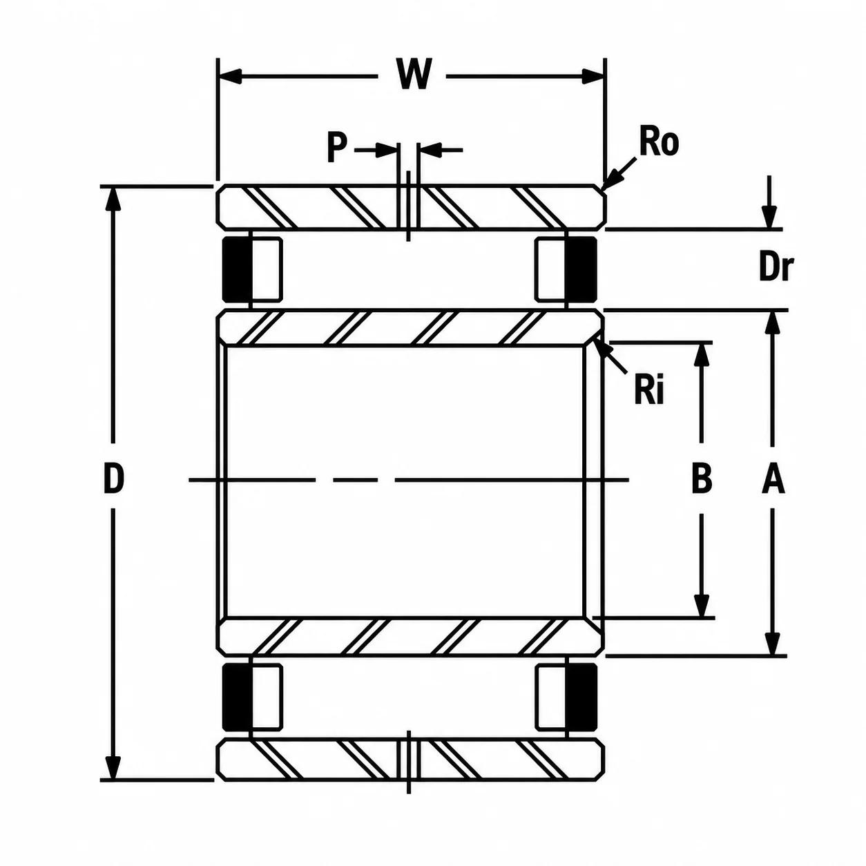 HCS321 Journal Roller Bearings HCS321 Journal Roller Bearings