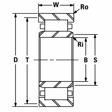 100CD796 Cylindrical Roller Bearings