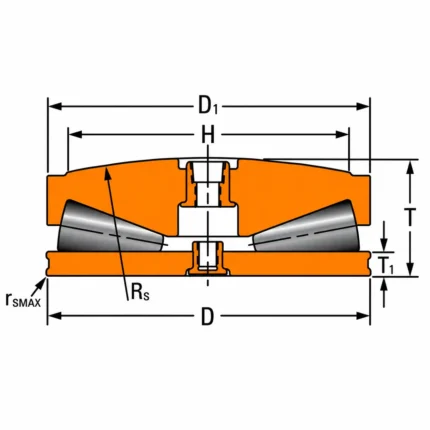 126 TTSX 922 EO1984 Tapered Roller Thrust Bearings