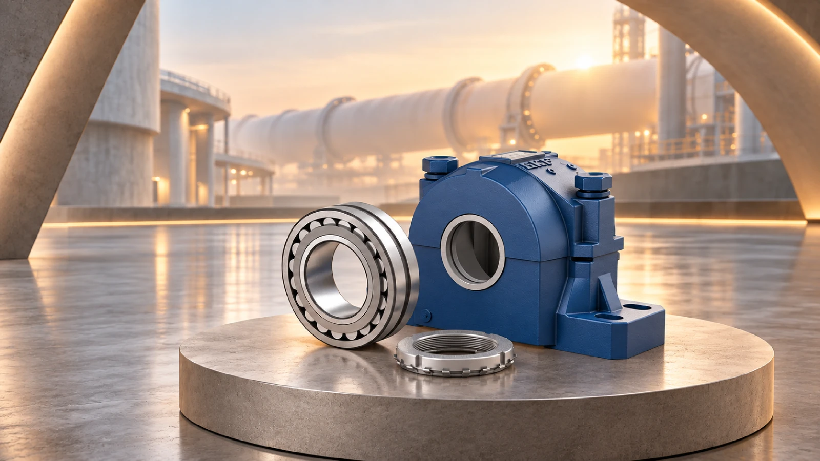 rotary kiln support roller bearing