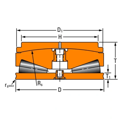 S-21292-C Tapered Roller Thrust Bearing