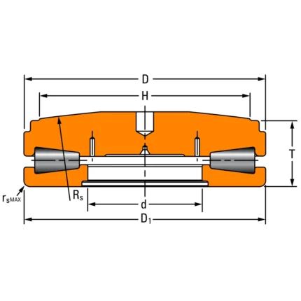 T9250FAS-T9250SA Tapered Roller Thrust Bearings
